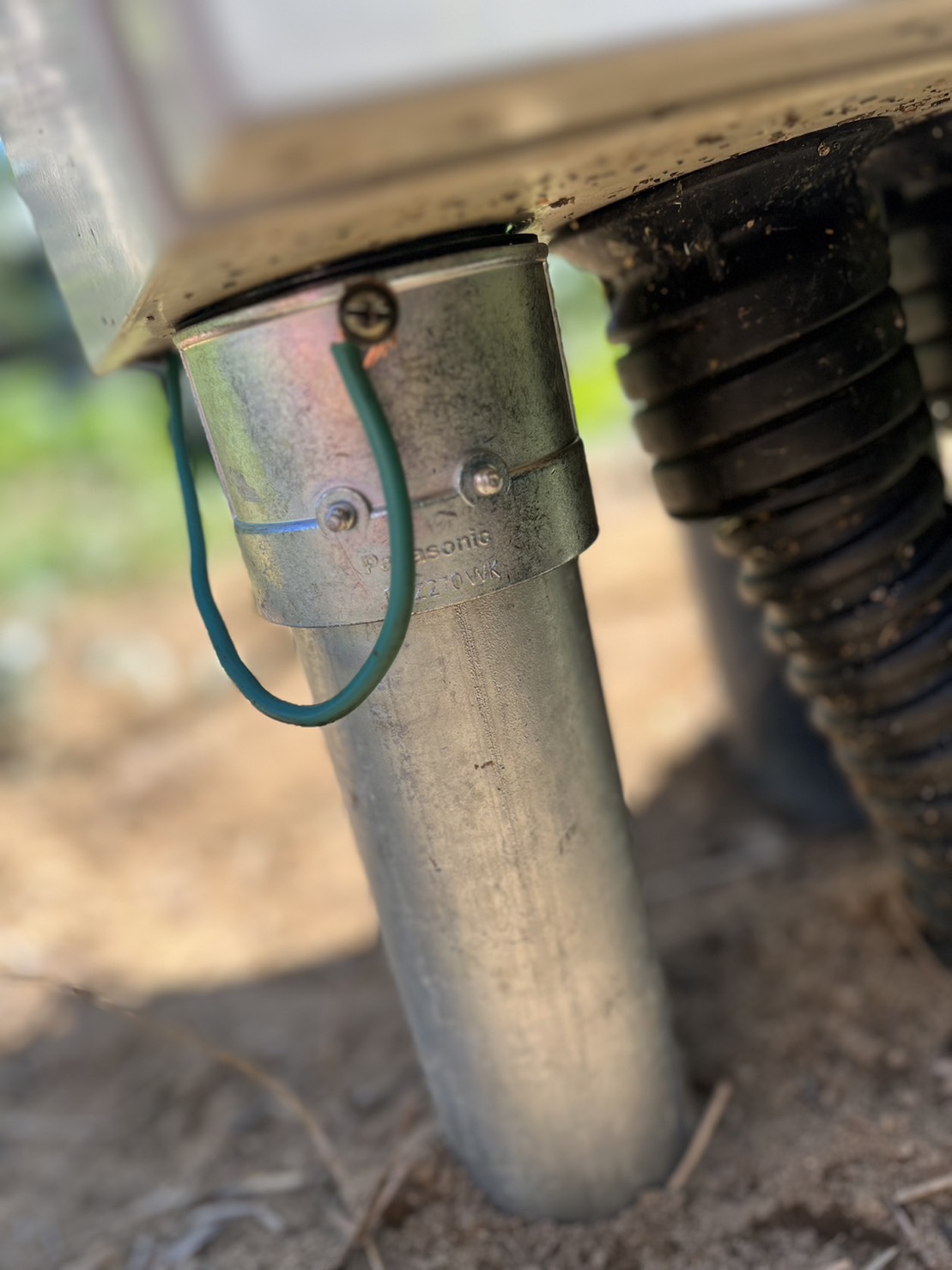 金属管アップ（Panasonic製）